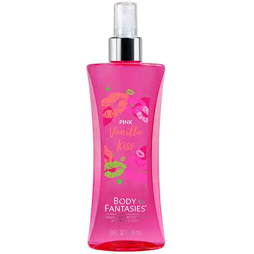 Body Fantasies Pink Vanilla Kiss Body Spray|236ML Maliha Beauty