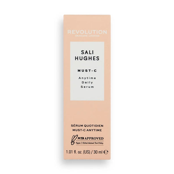 Revolution Sali Hughes Must-C Anytime Daily Serum|30ML Maliha Beauty