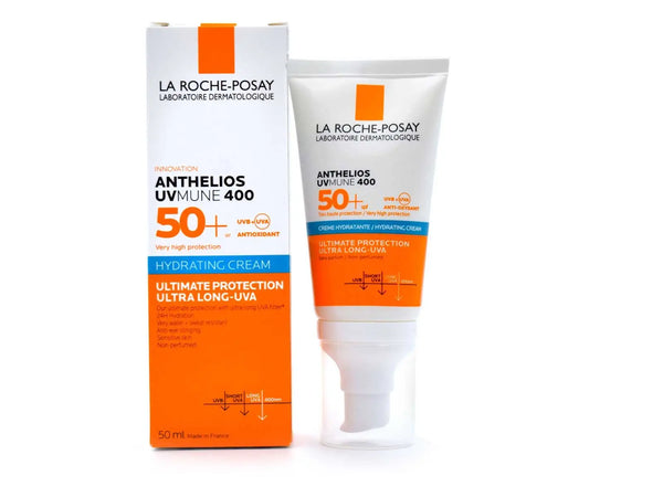 La Roche-Posay Anthelios UVMUNE 400 SPF 50+ Hydrating Cream|30ML Maliha Beauty