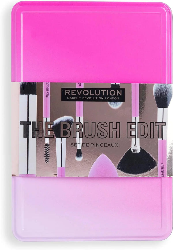 Revolution Brush & Sponge Set – Pink Edition Maliha Beauty