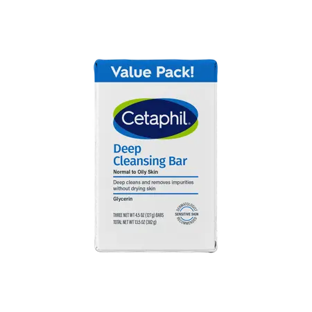Cetaphil Deep Cleansing Bar 127G Maliha Beauty