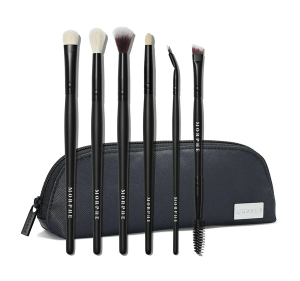 Morphe Eye Stunner Brush Collection (6-Piece Set) Maliha Beauty