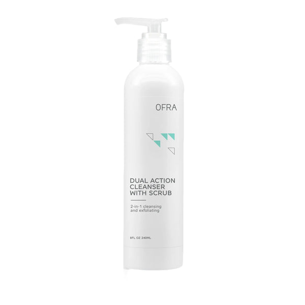 Ofra Cosmetics Dual Action Cleanser With Scrub| 240ML Maliha Beauty