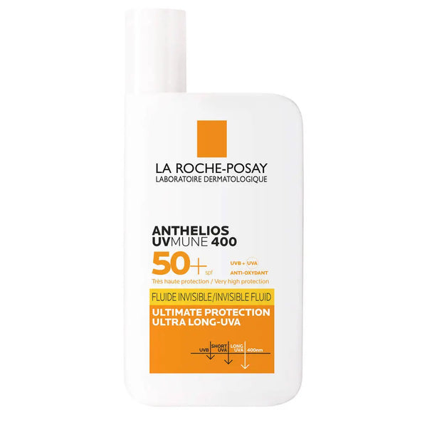 La Roche-Posay Anthelios UVMUNE 400 SPF 50+ Invisible Fluid|30ML Maliha Beauty
