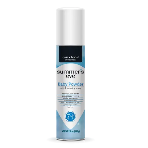 Summer’s Eve Baby Powder Daily Freshening Spray – 7in1 Maliha Beauty