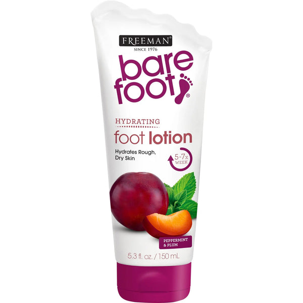 Freeman Bare Foot Hydrating Foot Lotion – Peppermint & Plum|150ML Maliha Beauty