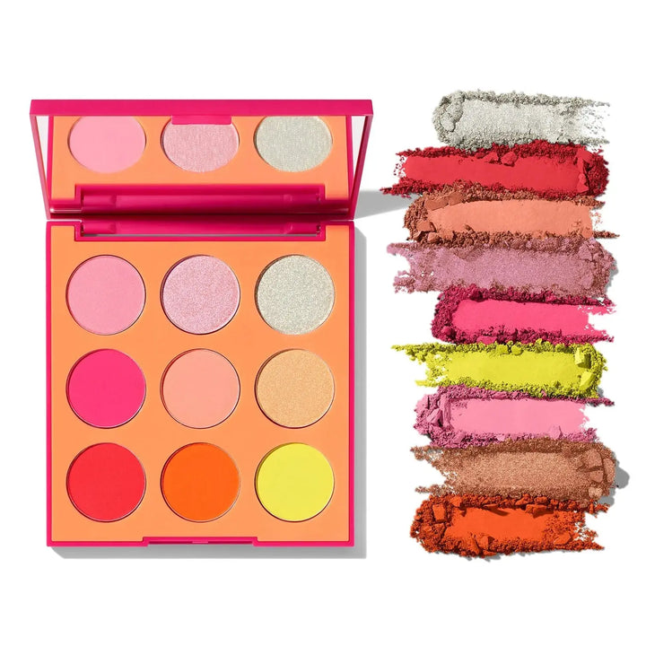 Morphe 9H Hot For Hue Artistry Palette Maliha Beauty