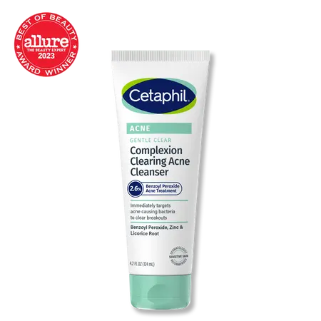 Cetaphil Benzoyl Peroxide Facial Wash|124ML Maliha Beauty