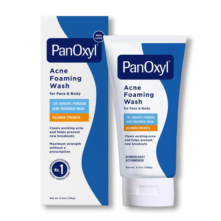 PanOxyl Acne Foaming Wash 10% Benzoyl Peroxide|200G Maliha Beauty