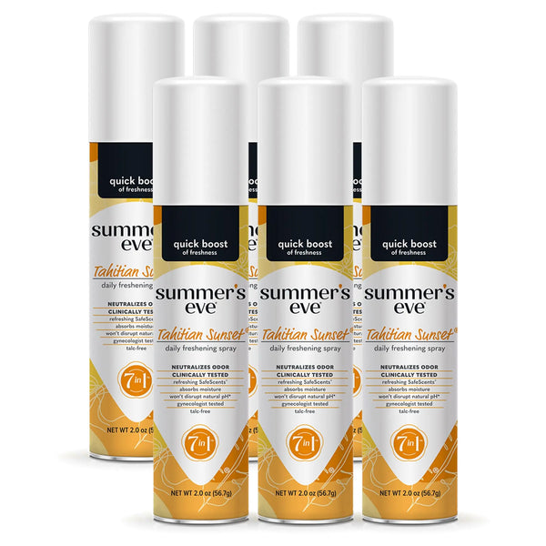 Summer’s Eve Tahitian Sunset Daily Freshening Spray Maliha Beauty