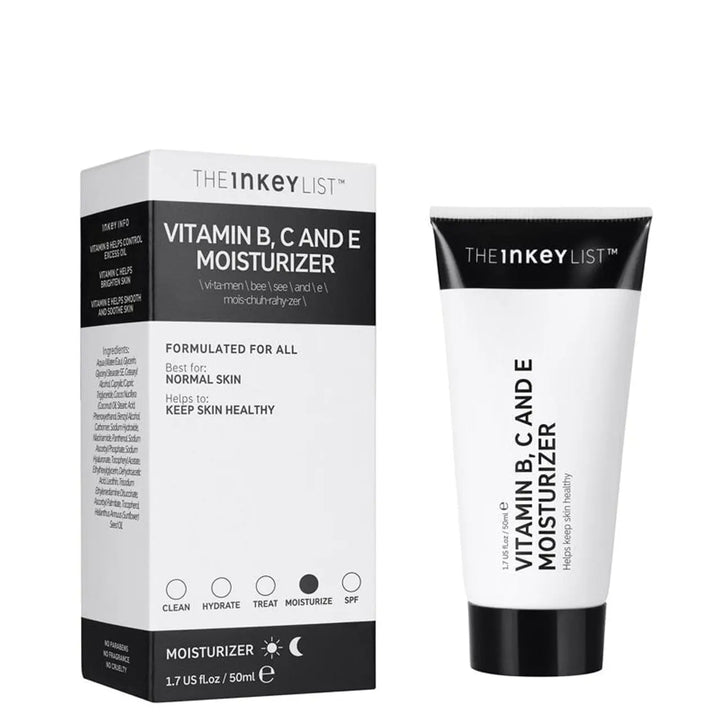 The Inkey List Vitamin B, C and E Moisturizer|30ML Maliha Beauty