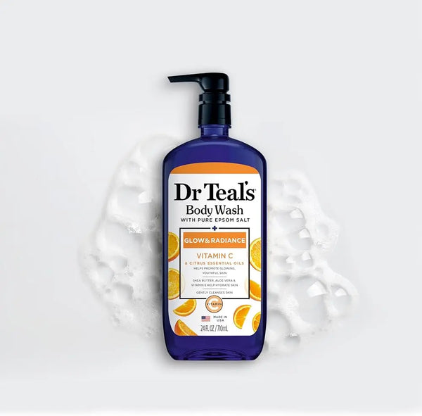 Dr Teal’s Body Wash - Glow & Radiance (Vitamin C)|710ML Maliha Beauty