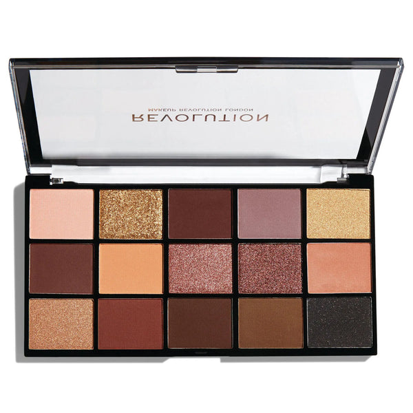 Revolution Reloaded Eyeshadow Palette Velvet Rose Maliha Beauty