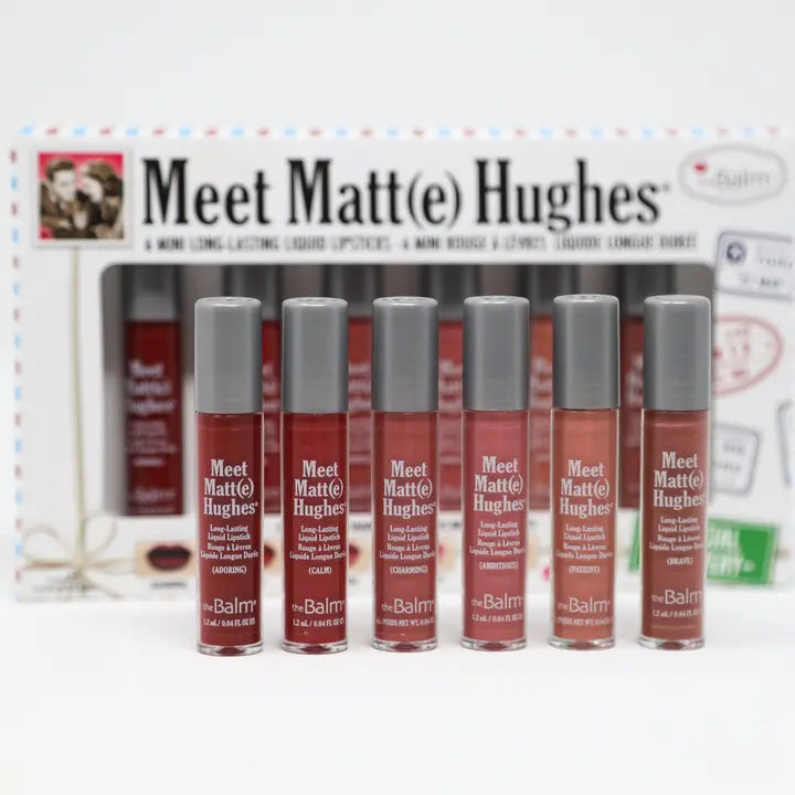 Meet Matt(e) Hughes – Mini Liquid Lipsticks Set (Special Delivery Edition) Maliha Beauty