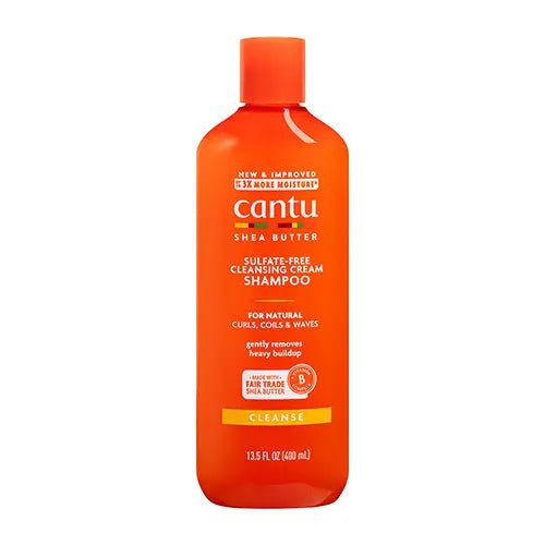 Cantu Shea Butter Sulfate - Free Cleansing Cream Shampoo|400ML | Maliha Beauty