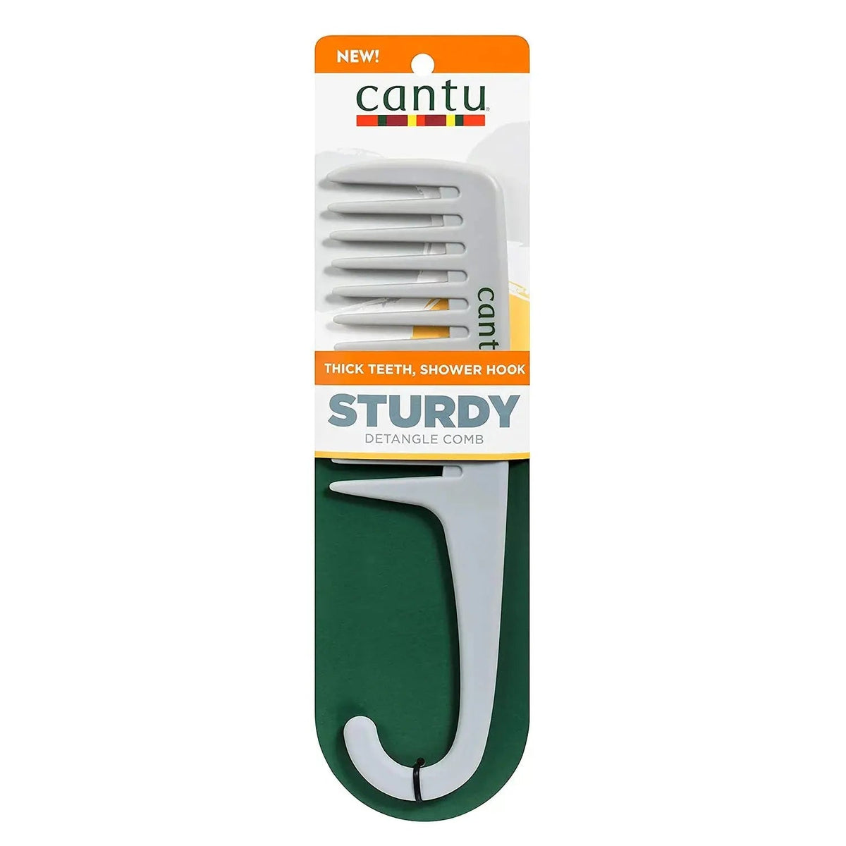 Cantu Sturdy Detangle Comb with Shower Hook | Maliha Beauty