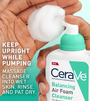 CeraVe Balancing Air Foam Cleanser – 237ml | Maliha Beauty