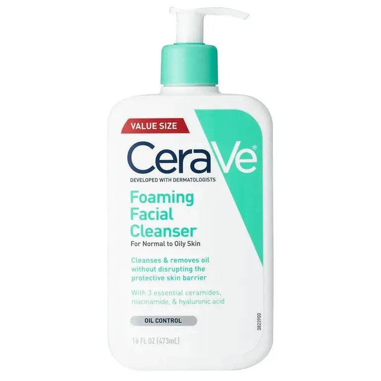 CeraVe Foaming Facial Cleanser | Maliha Beauty
