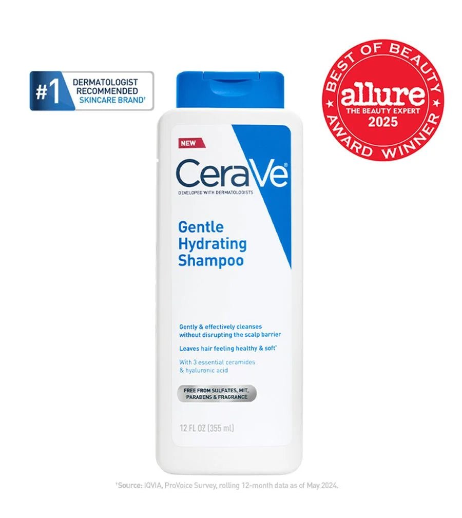 CeraVe Gentle Hydrating Shampoo|355ML | Maliha Beauty