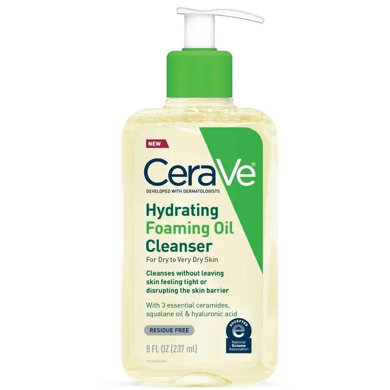 CeraVe Hydrating Foaming Oil Cleanser | Maliha Beauty
