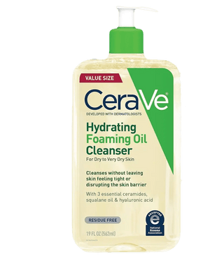 CeraVe Hydrating Foaming Oil Cleanser | Maliha Beauty