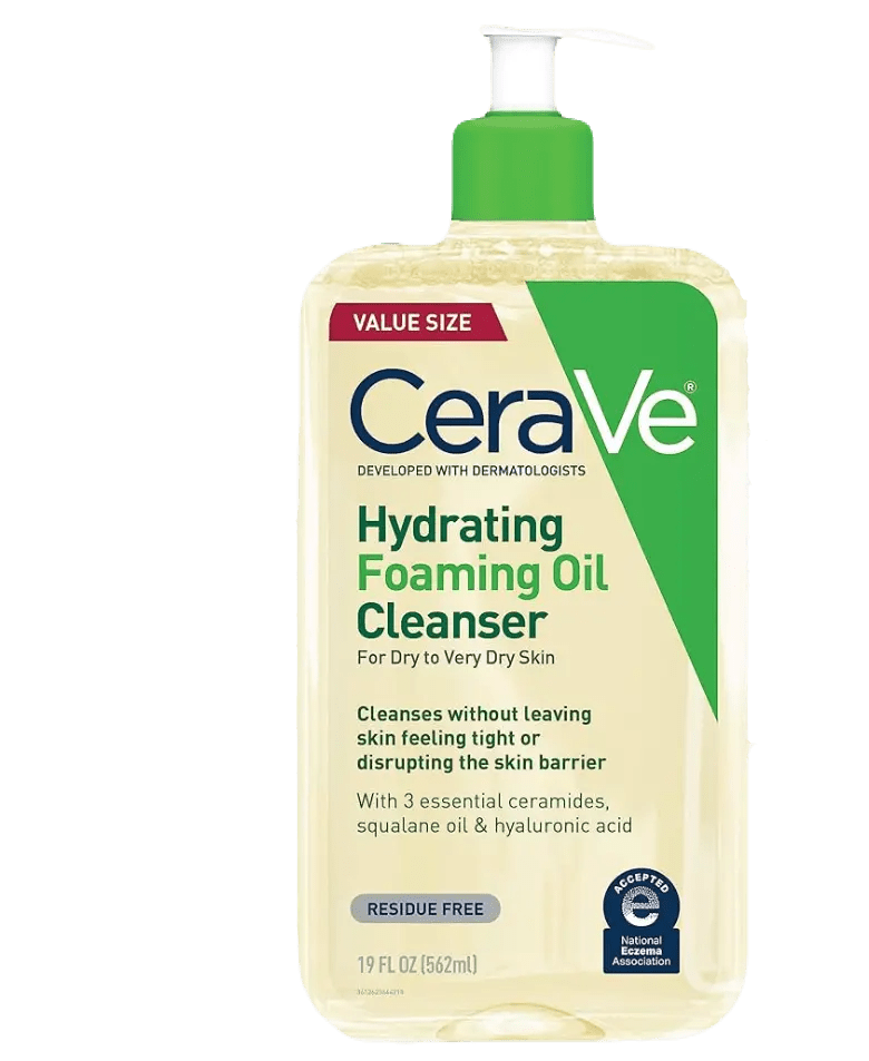CeraVe Hydrating Foaming Oil Cleanser | Maliha Beauty