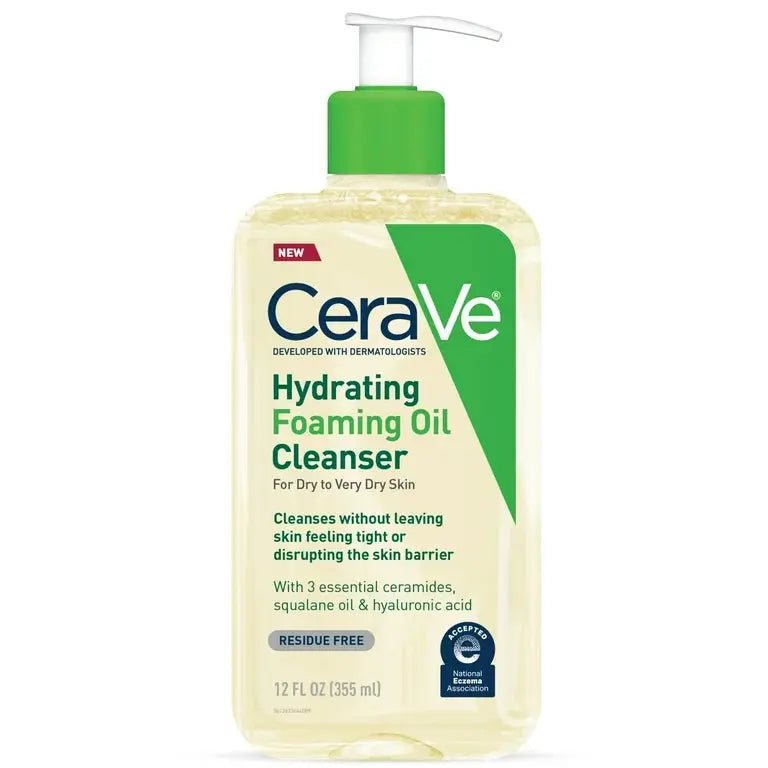 CeraVe Hydrating Foaming Oil Cleanser | Maliha Beauty