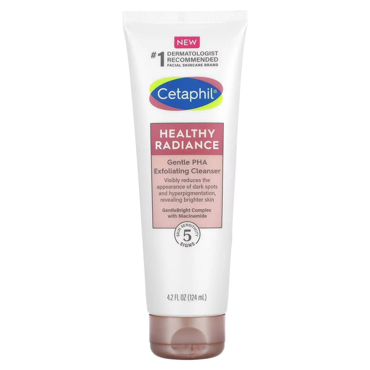Cetaphil Bright Healthy Radiance Brightness Reveal Creamy Cleanser 124ML | Maliha Beauty
