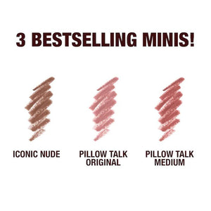 Charlotte Tilbury Mini Iconic Lip Cheat Lip Liner Trio | Maliha Beauty