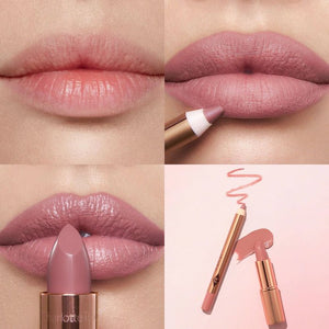 Charlotte Tilbury Mini Pillow Talk Lipstick & Liner Set | Maliha Beauty