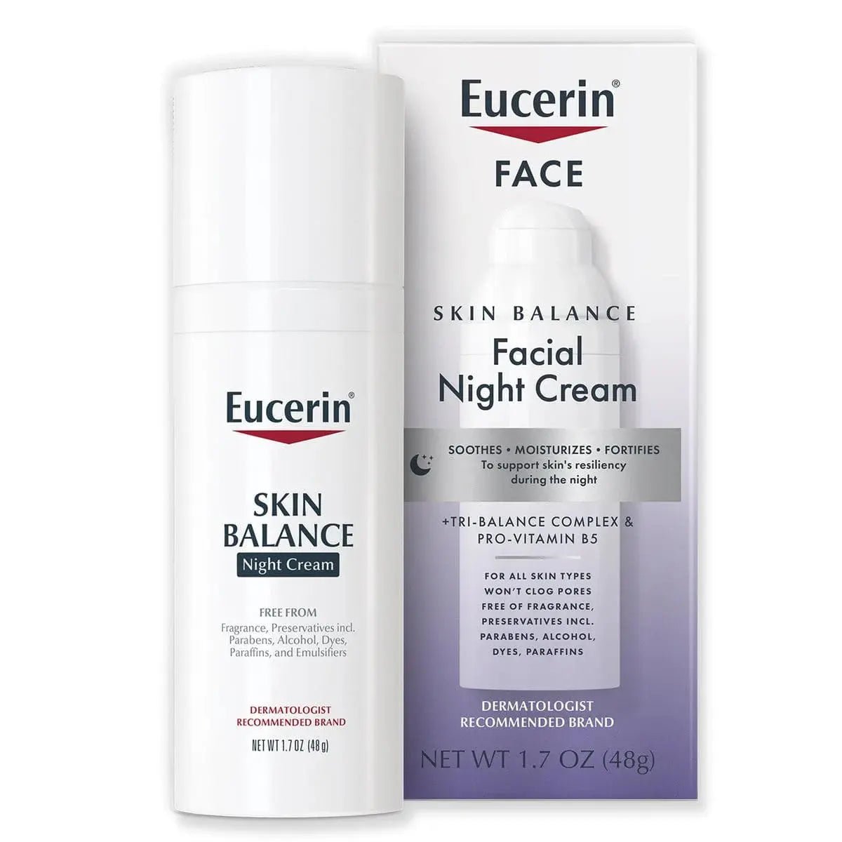 Eucerin Skin Balance Night Cream|48G | Maliha Beauty