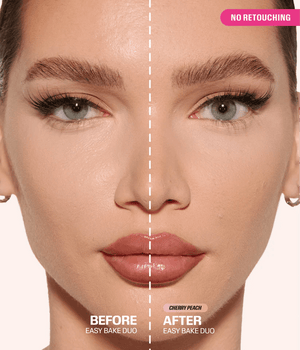 Huda Beauty Easy Bake Blurring Loose Baking & Setting Powder Duo | Maliha Beauty