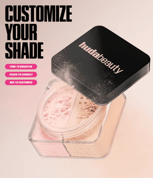 Huda Beauty Easy Bake Blurring Loose Baking & Setting Powder Duo | Maliha Beauty