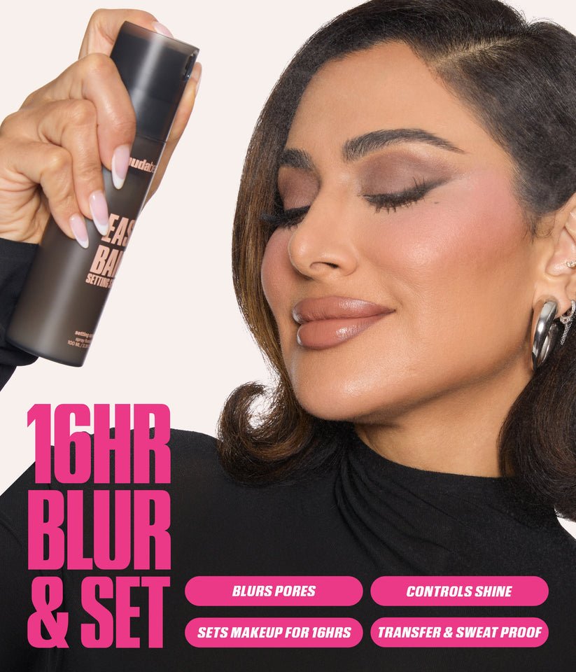 Huda Beauty Easy Bake Setting Spray | Maliha Beauty