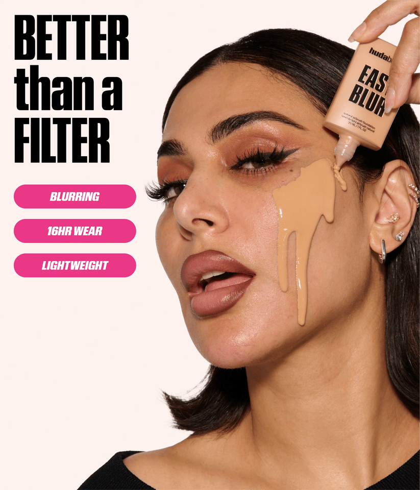 Huda Beauty Easy Blur Natural Airbrush Foundation | Maliha Beauty