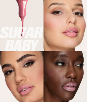 HUDA BEAUTY Faux Filler Shiny Non-Sticky Lip Gloss | Maliha Beauty
