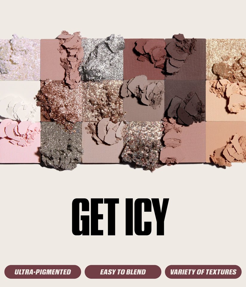 Huda Beauty Icy Nude Eyeshadow Palette | Maliha Beauty