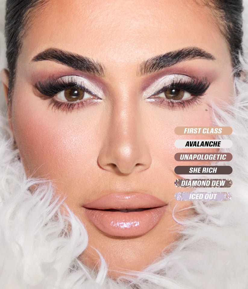 Huda Beauty Icy Nude Eyeshadow Palette | Maliha Beauty