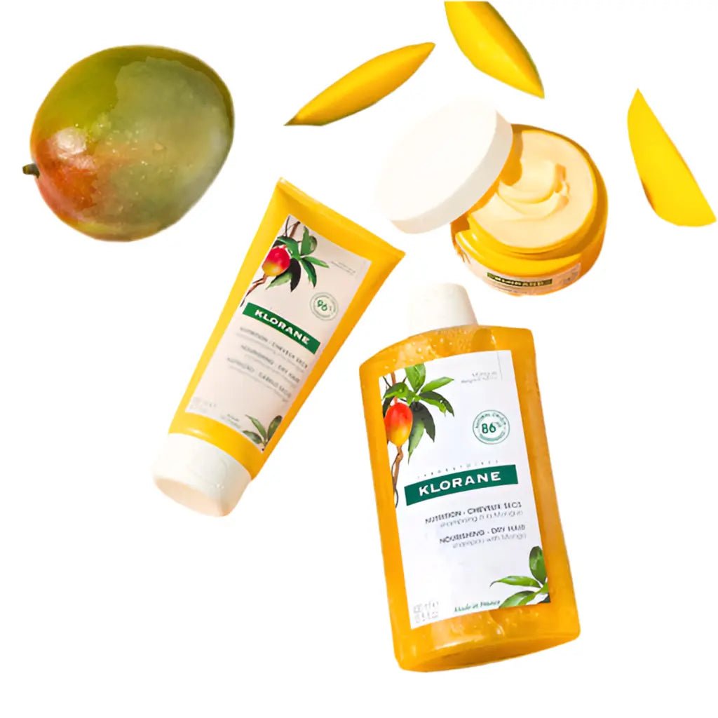 Klorane Hydrating Mango Dry Hair Routine – Trial Kit | Maliha Beauty