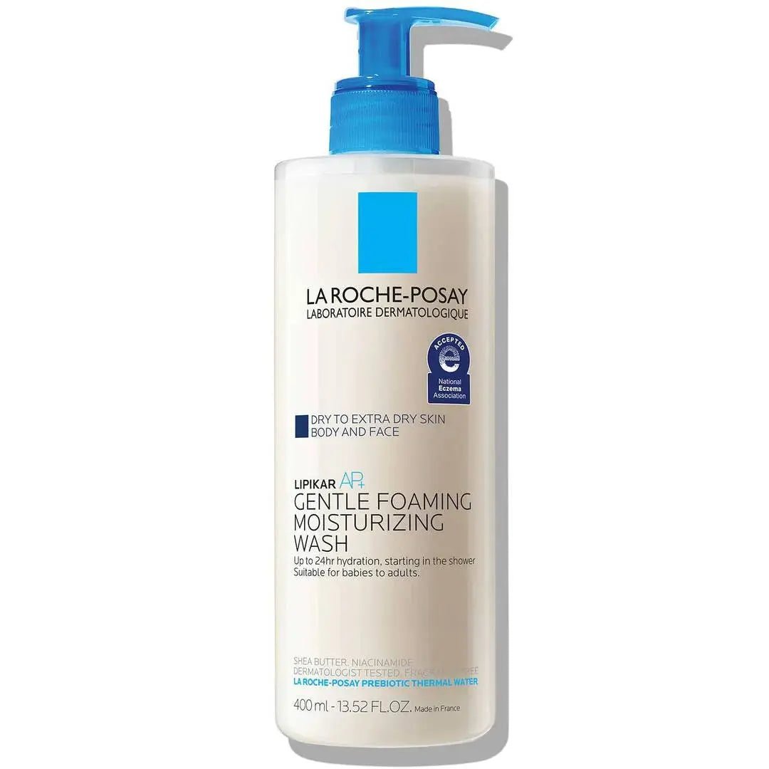 La Roche - Posay Lipikar AP+ Gentle Foaming Moisturizing Wash|400ML | Maliha Beauty