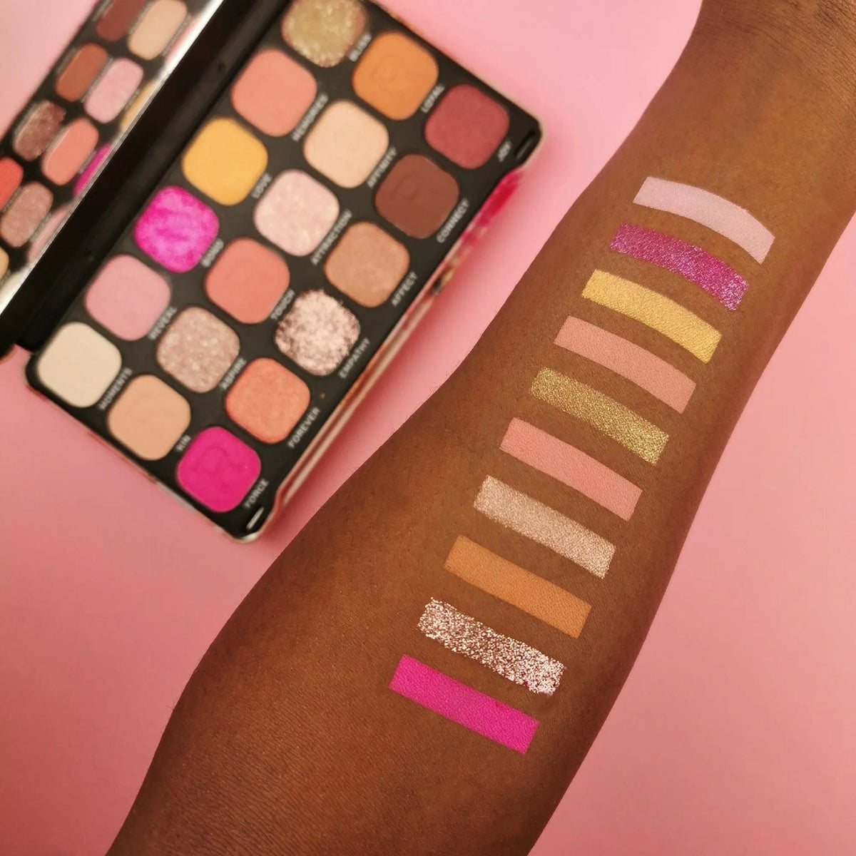 Makeup Revolution Forever Flawless Affinity Eyeshadow Palette | Maliha Beauty