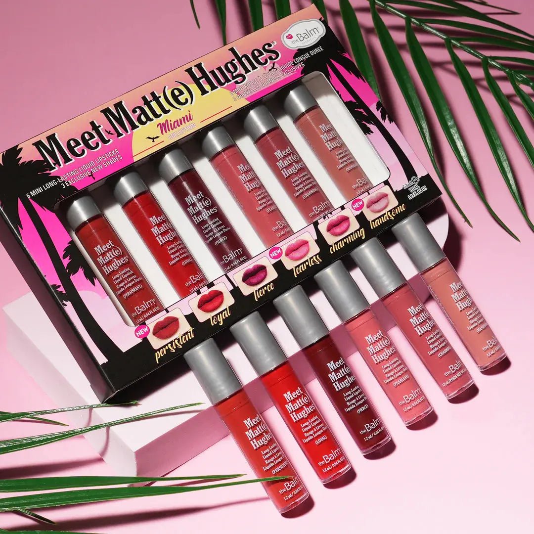 Meet Matt(e) Hughes – Miami Mini Liquid Lipsticks Set | Maliha Beauty
