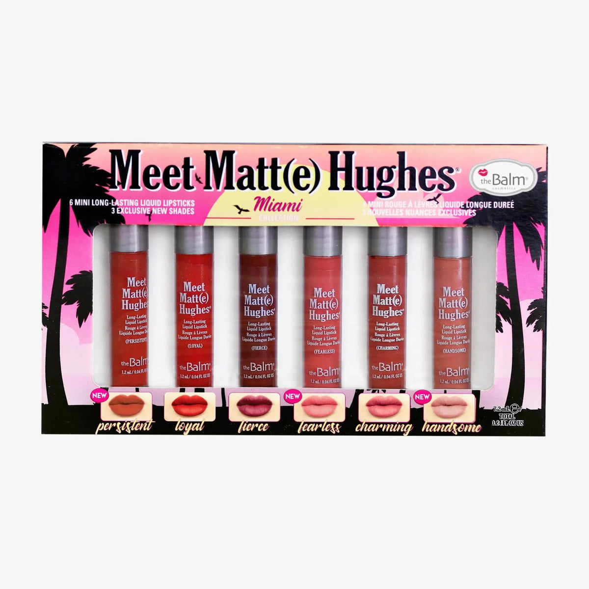 Meet Matt(e) Hughes – Miami Mini Liquid Lipsticks Set | Maliha Beauty