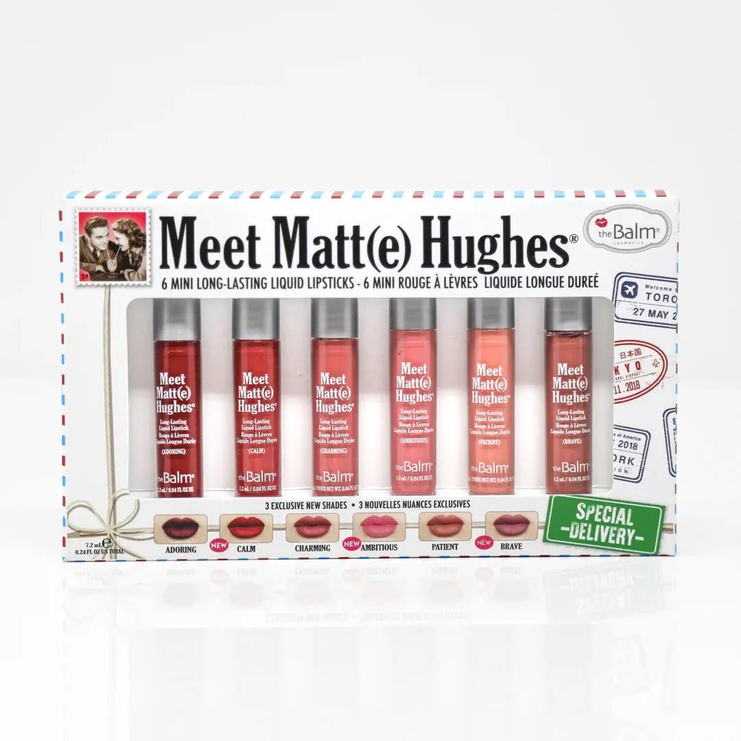 Meet Matt(e) Hughes – Mini Liquid Lipsticks Set (Special Delivery Edition) | Maliha Beauty