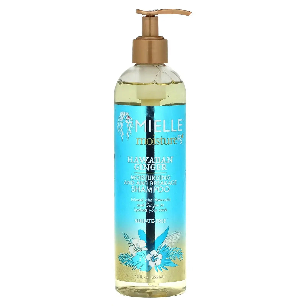 Mielle Hawaiian Ginger Moisturizing and Anti - Breakage Shampoo|355ML | Maliha Beauty