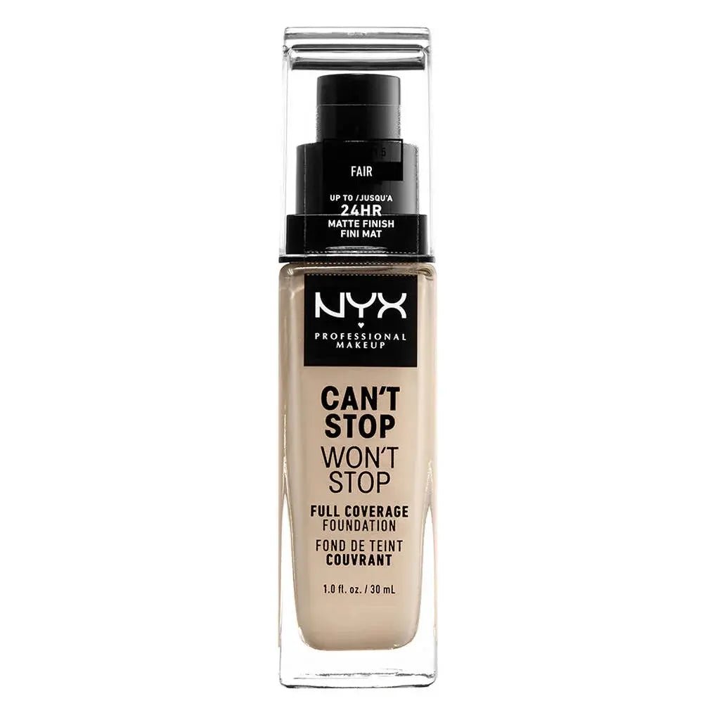 NYX Can’t Stop Won’t Stop Full Coverage Foundation | Maliha Beauty