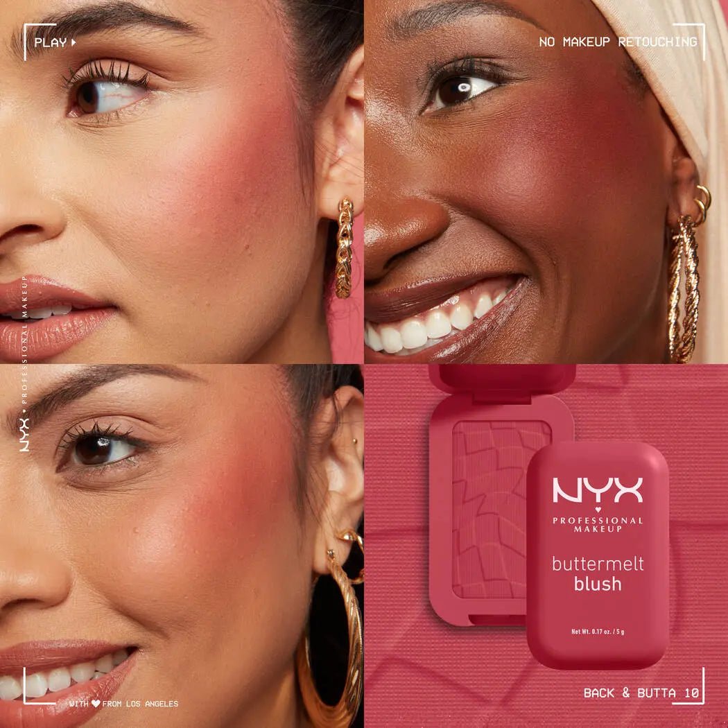 Nyx Cosmetics Buttermelt Blush | Maliha Beauty