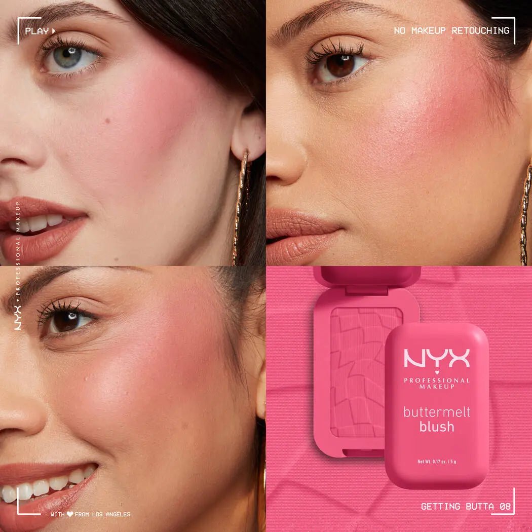 Nyx Cosmetics Buttermelt Blush | Maliha Beauty