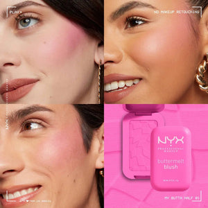 Nyx Cosmetics Buttermelt Blush | Maliha Beauty