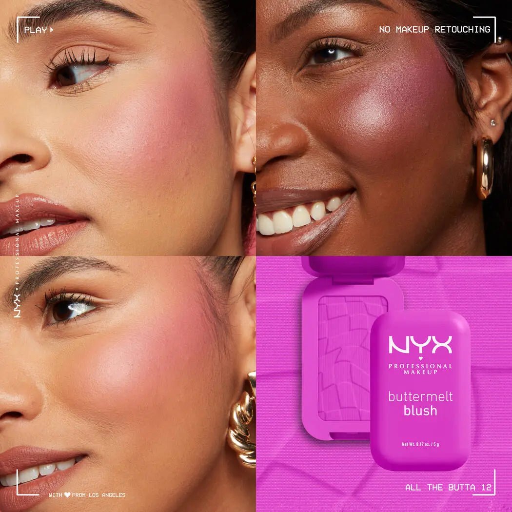 Nyx Cosmetics Buttermelt Blush | Maliha Beauty